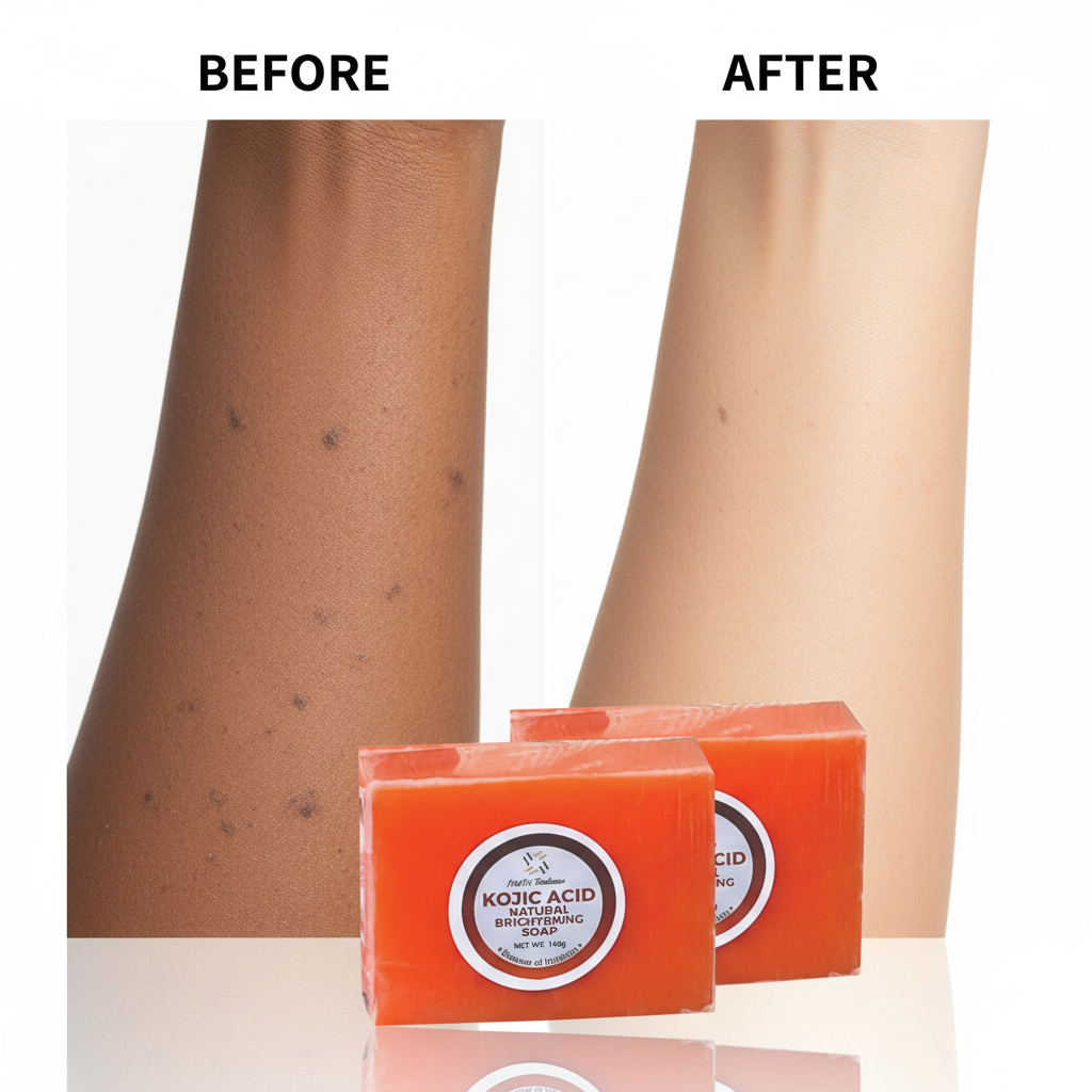 Kojic Acid Soap Before and After