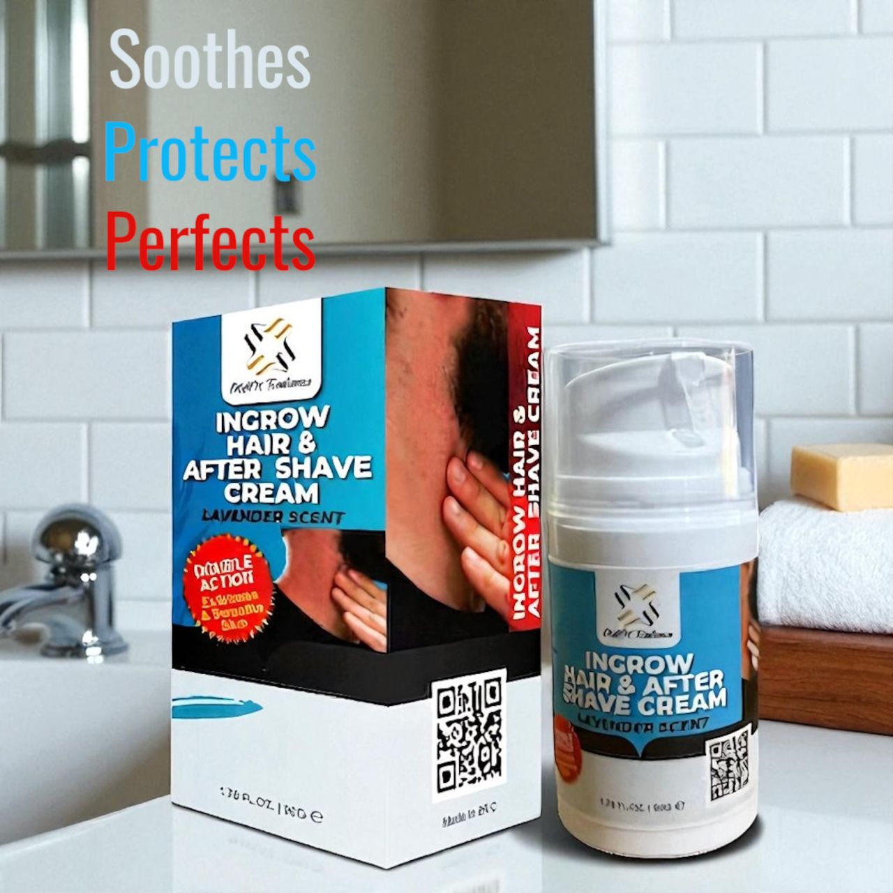 Ingrow Hair and After Shave Cream
